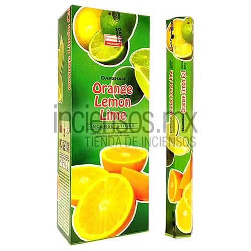 Incienso Darshan Naranja, Limón y Lima
