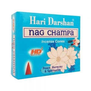 Incienso Hari Darshan Nag Champa (10 conos)