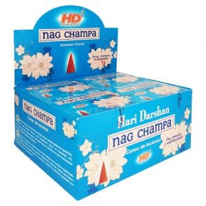 Incienso Hari Darshan Nag Champa (120 conos)