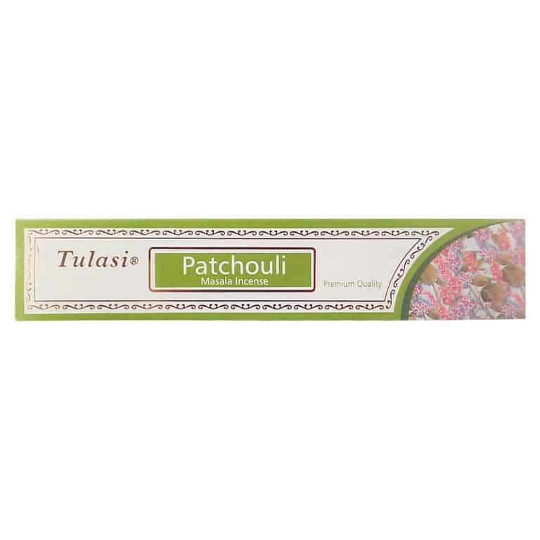 Incienso Tulasi Pachuli (15 gramos)