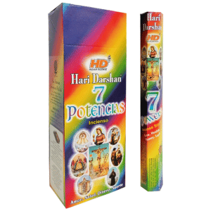 Incienso Hari Darshan 7 Potencias (120 varitas)