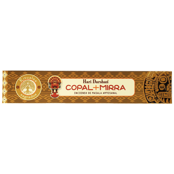 Incienso Hari Darshan Copal - Mirra (Premium Masala) [15 varitas]
