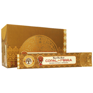 Incienso Hari Darshan Copal - Mirra (Premium Masala) [180 varitas]