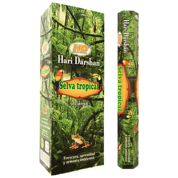 Incienso Hari Darshan Selva Tropical (120 varitas)