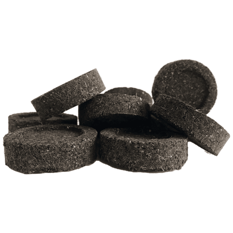 Carbón para Sahumerio Orgánico (10 piezas)